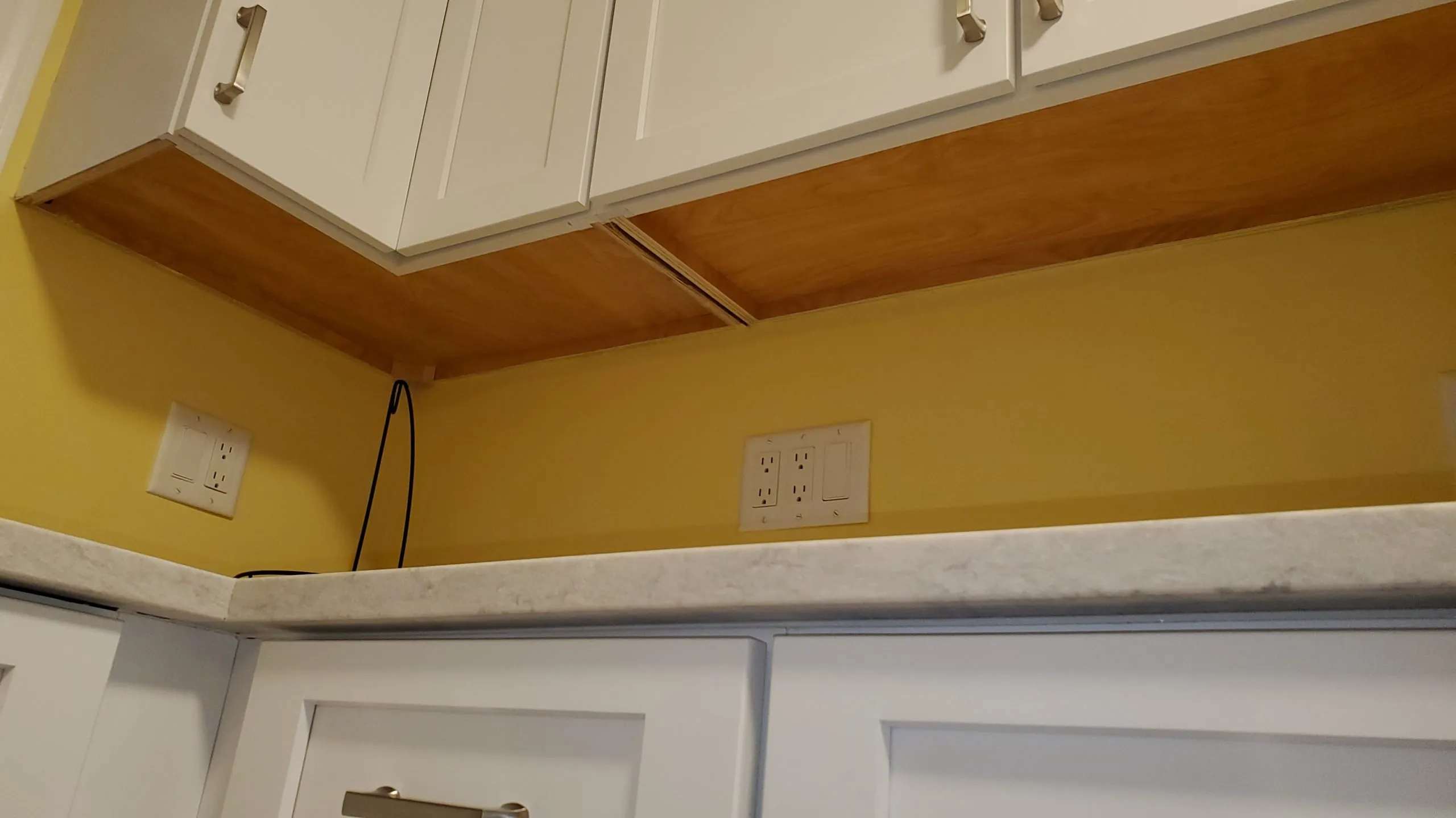 How To Finish Underside Of Kitchen Cabinets?